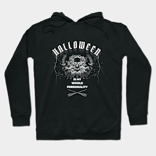 Halloween Skull Pumpkins Graphic Funny T-shirt Hoodie